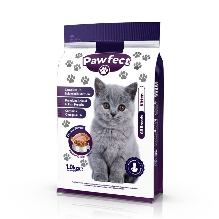 Pawfect Kitten Dry Food 1 Kg